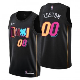 Miami Heat Custom Nike 2021-22 City Edition Miesten Pelipaidat Swingman
